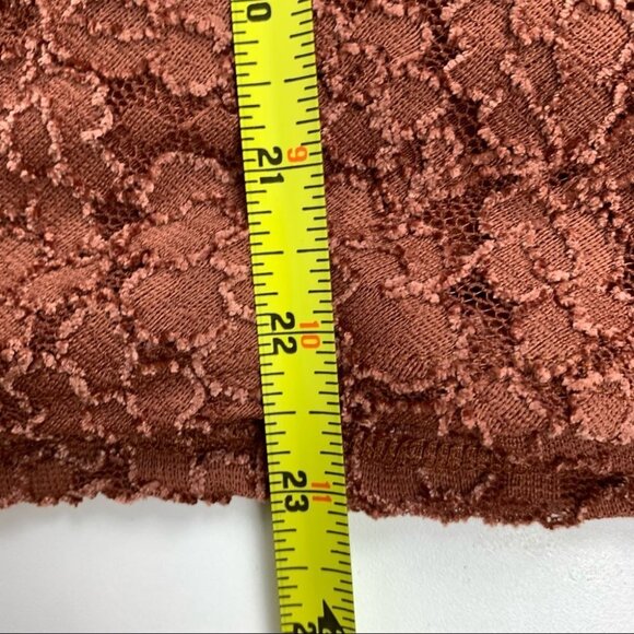 ANTHROPOLOGIE eri & ali Terracotta Crossover Tank Top size small - Picture 6 of 8